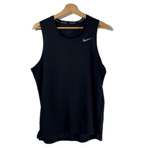 Nike Men's Dri-FIT Running Tank Black Size M